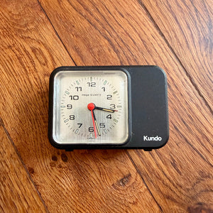 Kundo Mega Quartz Sveglia Modernariato - Germania 1980