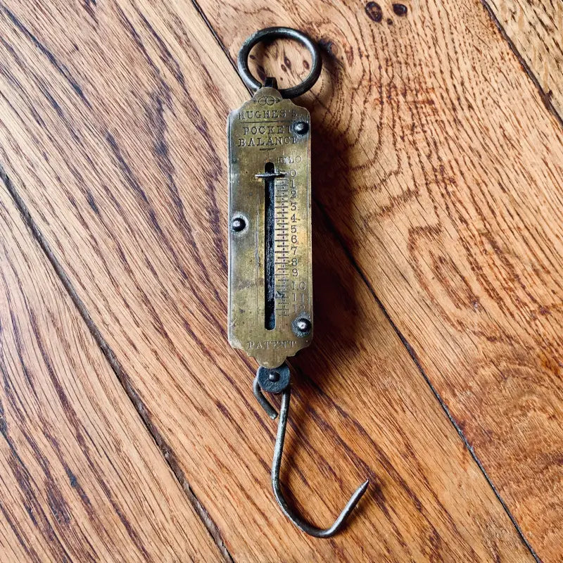 Hughes's Patent pocket brass balance scale – Dispensa Vintage Hughes's Patent pocket brass balance scale – Dispensa Vintage