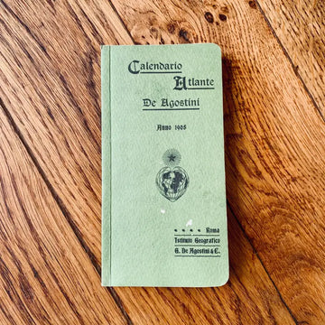 Atlante calendario anno 1905 tascabile vintage ’De Agostini’ Ristampa Anastatica - Italia 1980 - Accessori