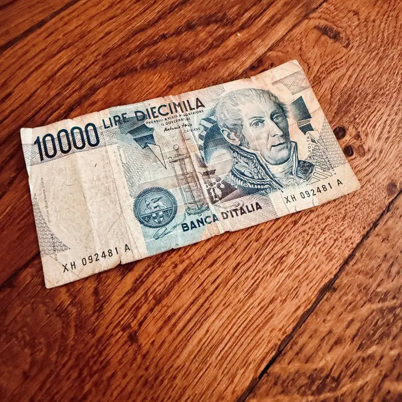 Banconota 10000 Lire Alessandro Volta - Italia 1994 - Banconote