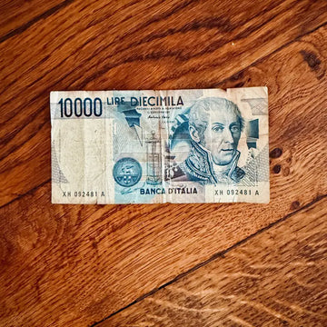 Banconota 10000 Lire Alessandro Volta - Italia 1994 - Banconote