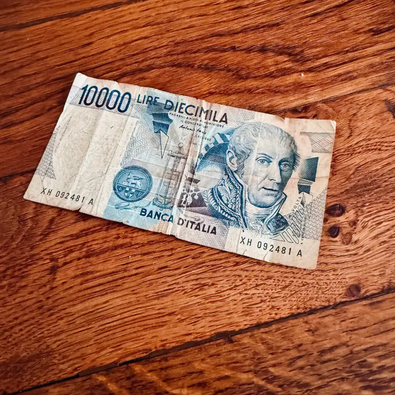 Banconota 10000 Lire Alessandro Volta - Italia 1994 - Banconote
