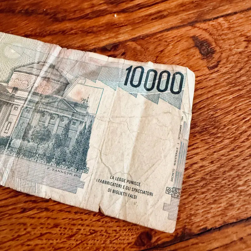 Banconota 10000 Lire Alessandro Volta - Italia 1994 - Banconote