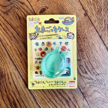 Bandai Tamagotchi Custodia Clear Egg con Stickers - Giappone 1997 - Console Videogiochi