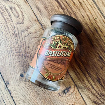 Barattolo vintage Spezie Basilico ’Albert Hejin’ - Olanda 1950 - Barattoli vintage