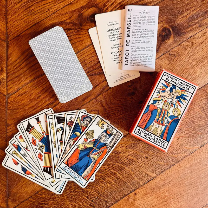 Ancient Tarot Cards of Marseille Grimaud - France 1977 – Dispensa