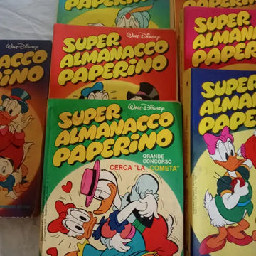 Collezione fumetti vintage Super Almanacco Paperino e Topolino - Fumetti