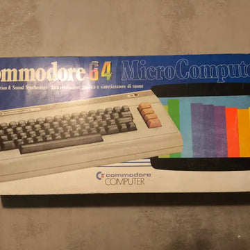 Commodore 64 con scatola originale - Console Videogiochi