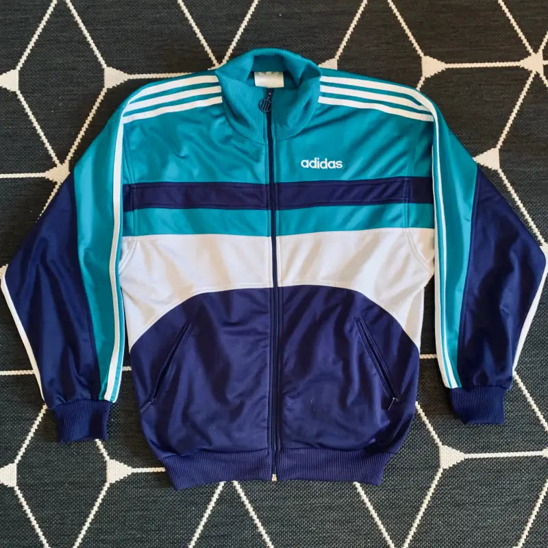 Felpa Adidas vintage D5 F174 con cerniera - Italia 1999 - Felpa