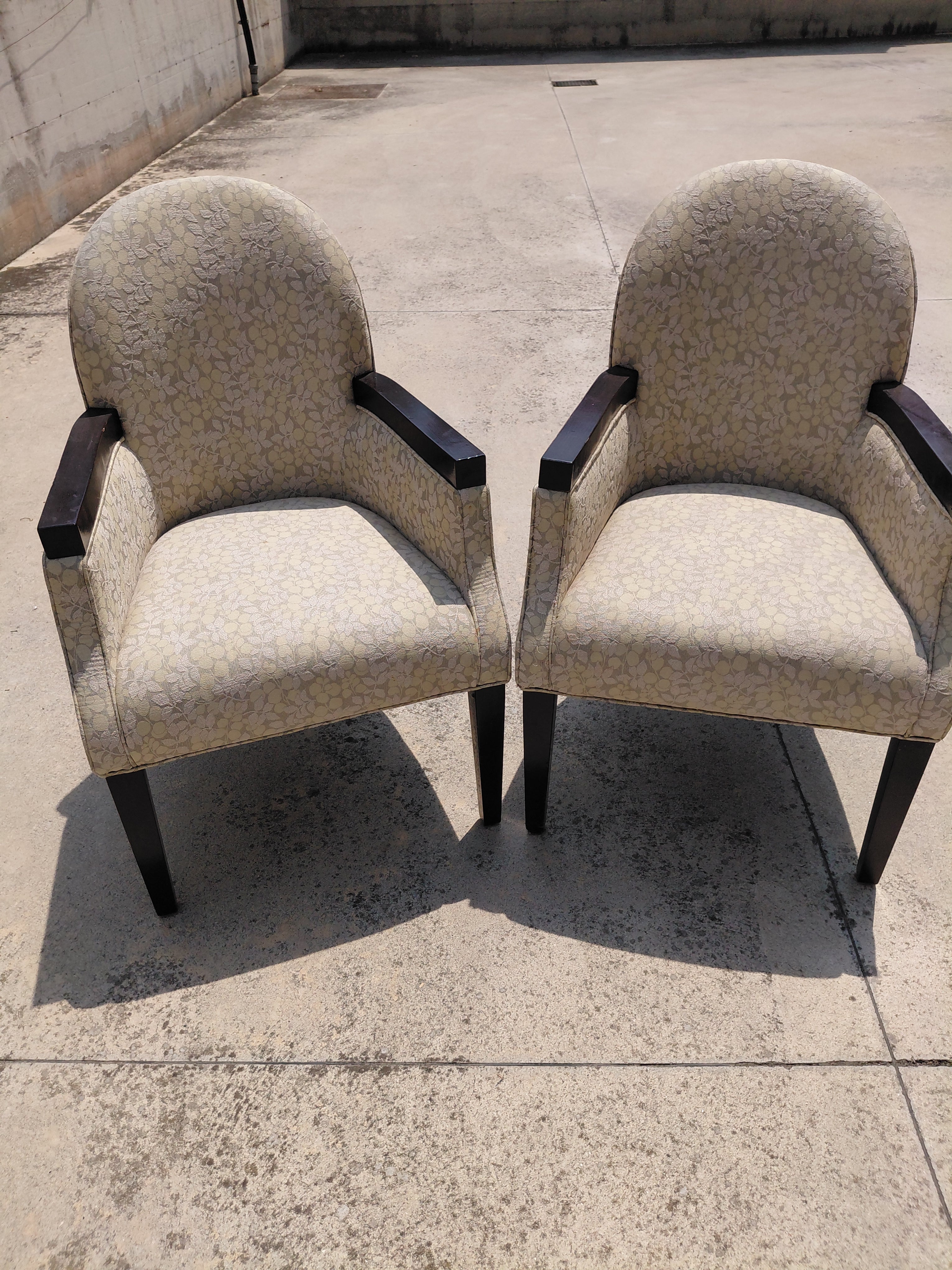 Coppia poltroncine art deco