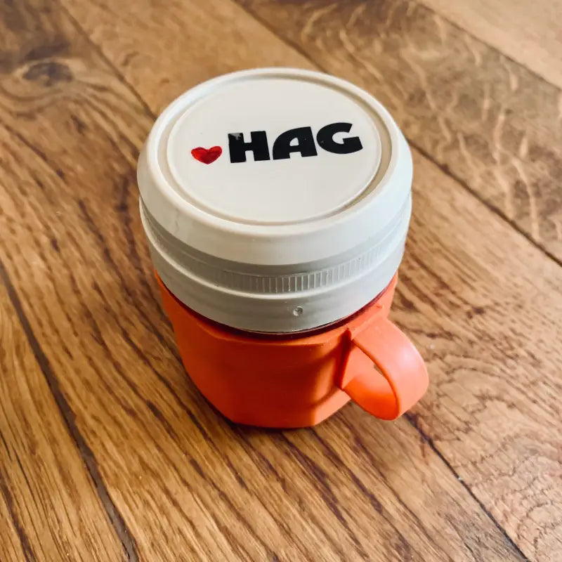 HAG Thermos Caffè Arancione Design - Italia 1970 - Tazzine