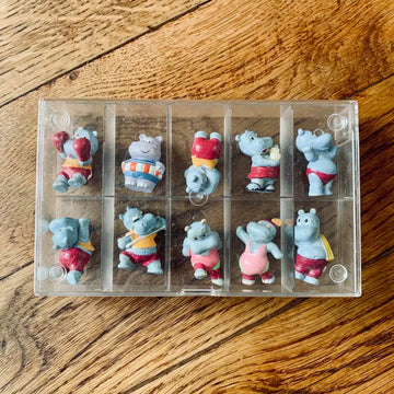 Happy Hippo Kinder Ferrero Completo - Italia 1990 - Giocattoli