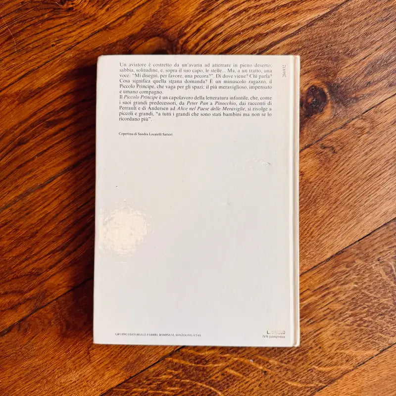 Il Piccolo Principe Libro Bompiani Antoine de Saint-Exupery - Italia 1987 - Libri