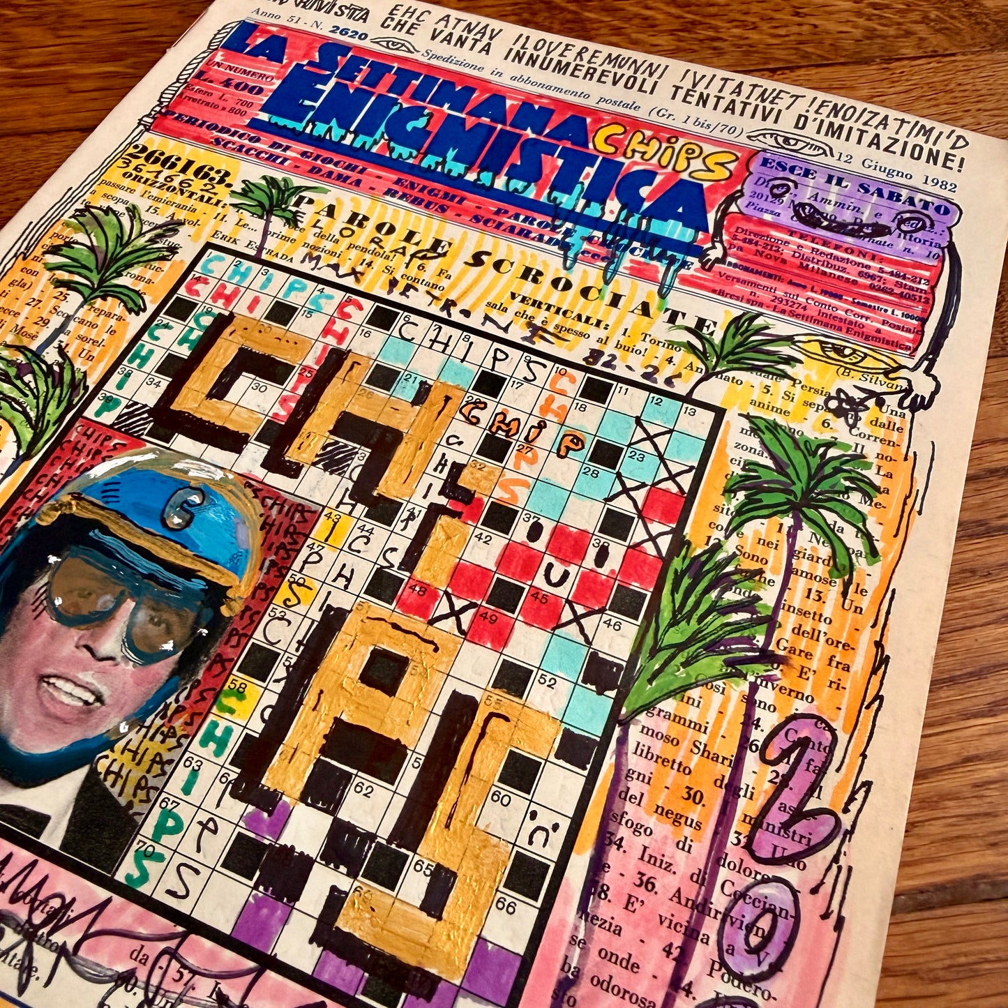 La Settimana Chips – Max Petrone × Dispensa Vintage, dettaglio