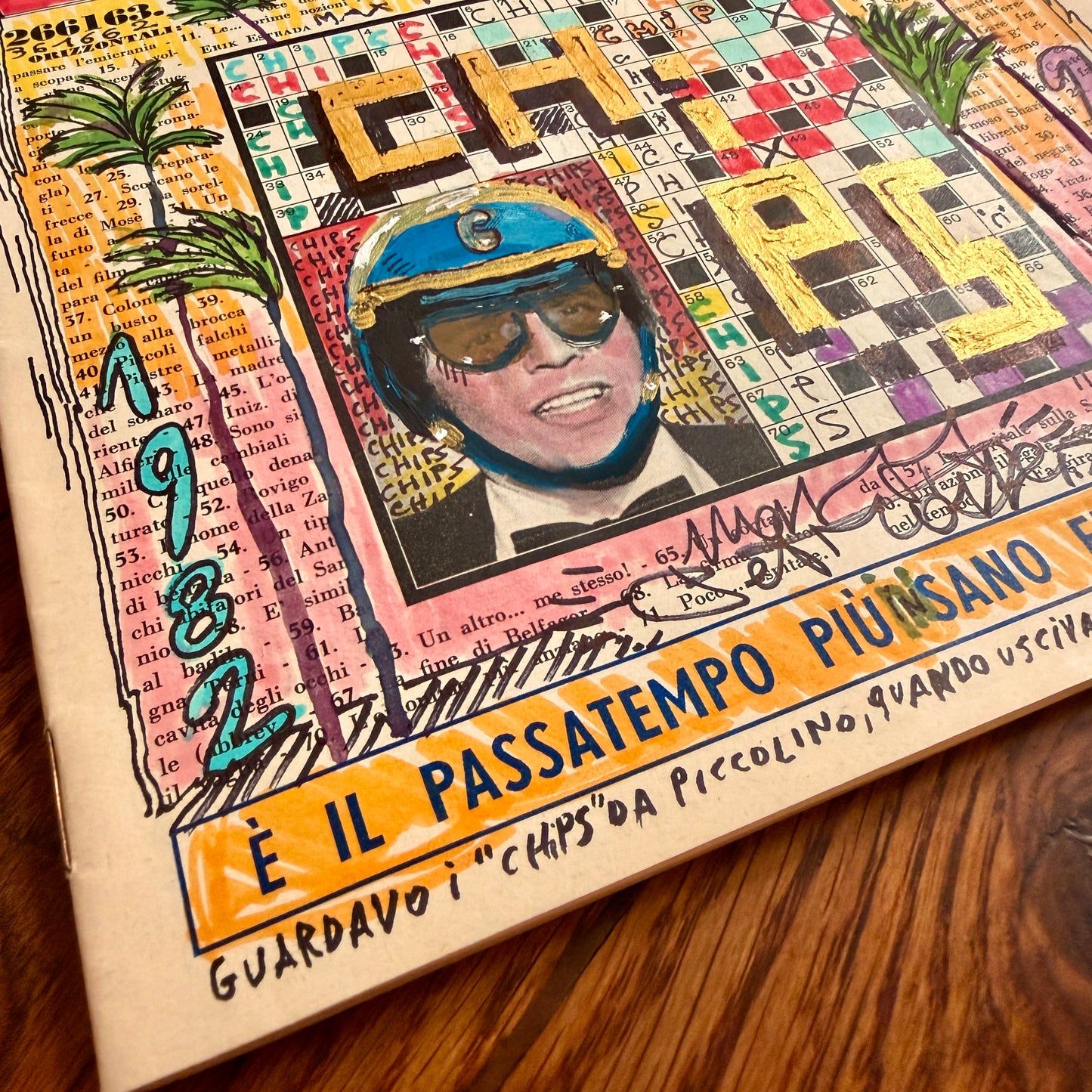 La Settimana Chips – Max Petrone × Dispensa Vintage, dettaglio