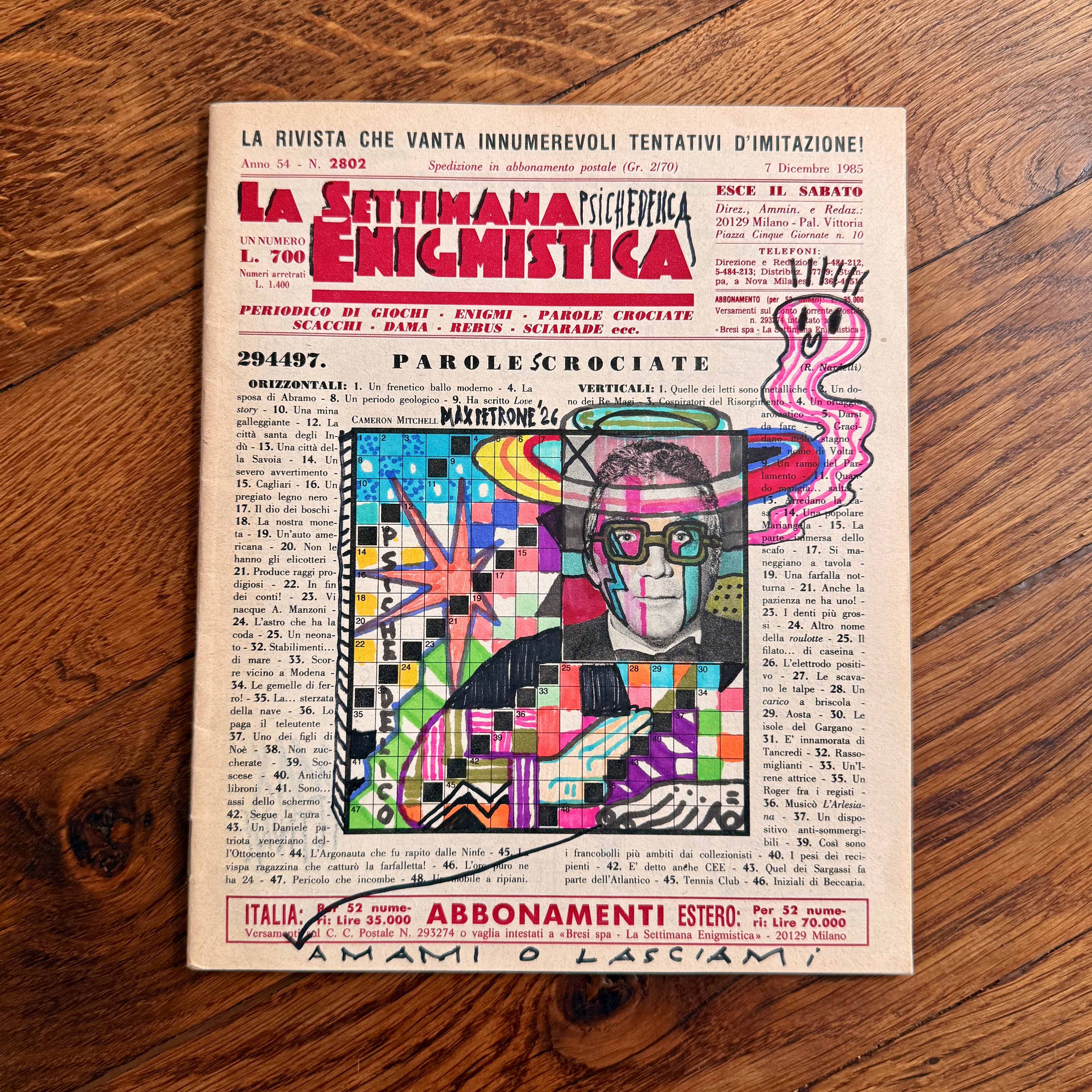 La Settimana Psichedelica – Max Petrone × Dispensa Vintage