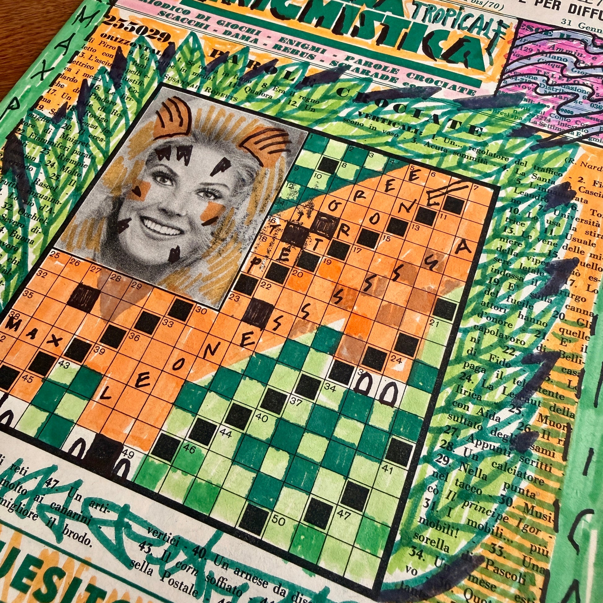 La Settimana Tropicale – Max Petrone × Dispensa Vintage, dettaglio