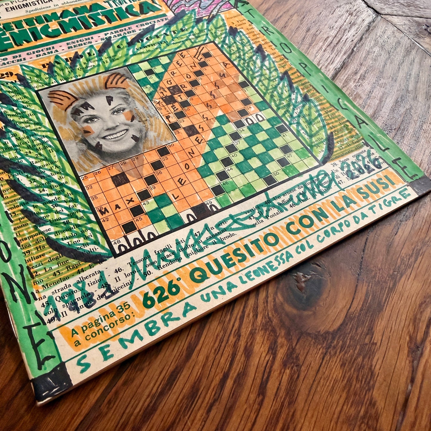 La Settimana Tropicale – Max Petrone × Dispensa Vintage, dettaglio