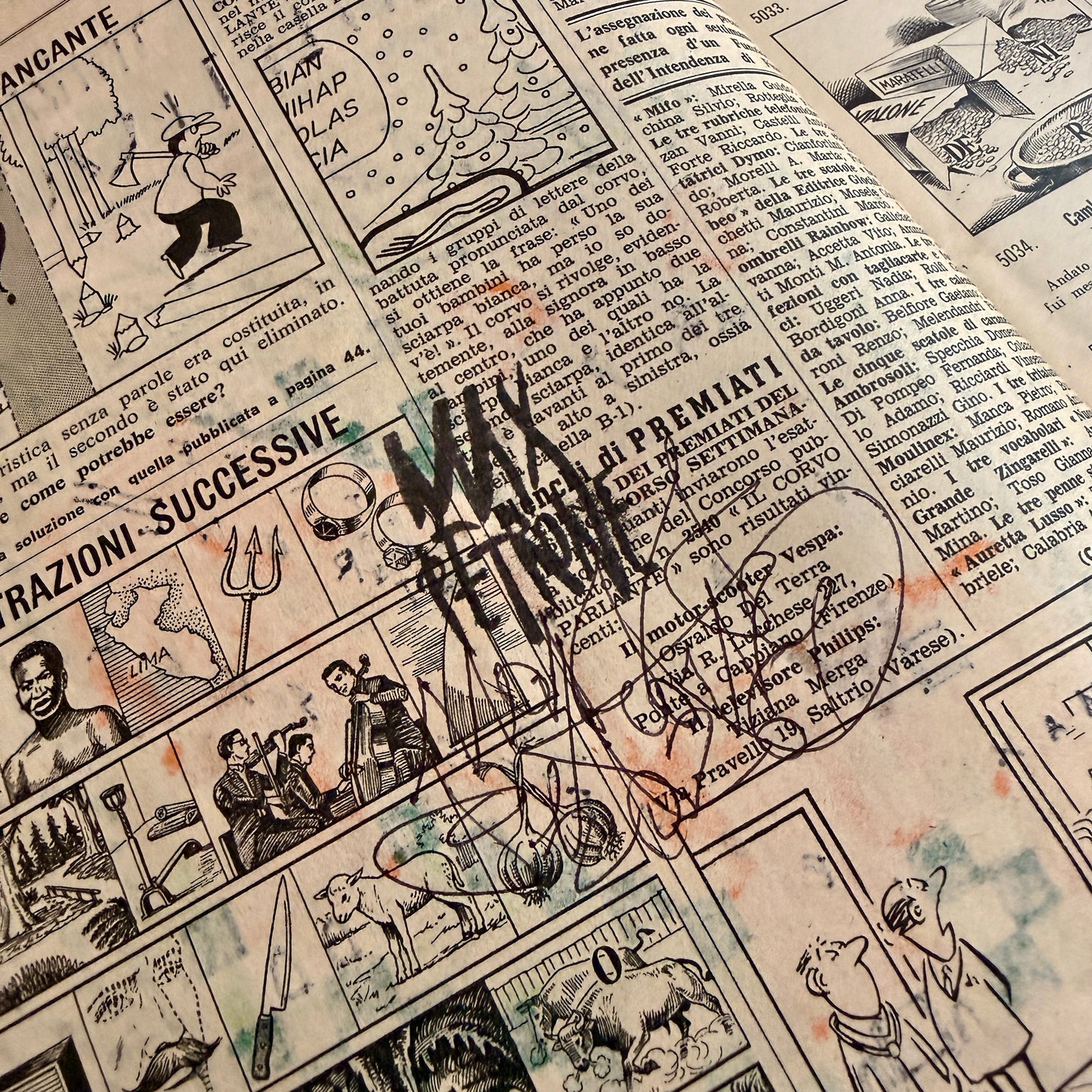 La Settimana Tropicale – Max Petrone × Dispensa Vintage, dettaglio