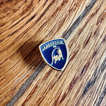Logo Lamborghini Vintage Spilla in metallo Italia 1995 Spille