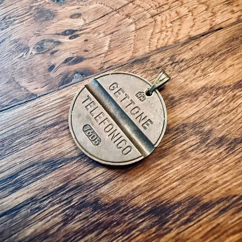 Moneta Ciondolo Gettone Telefonico Vintage CMM - Italia 1980 - Ciondoli