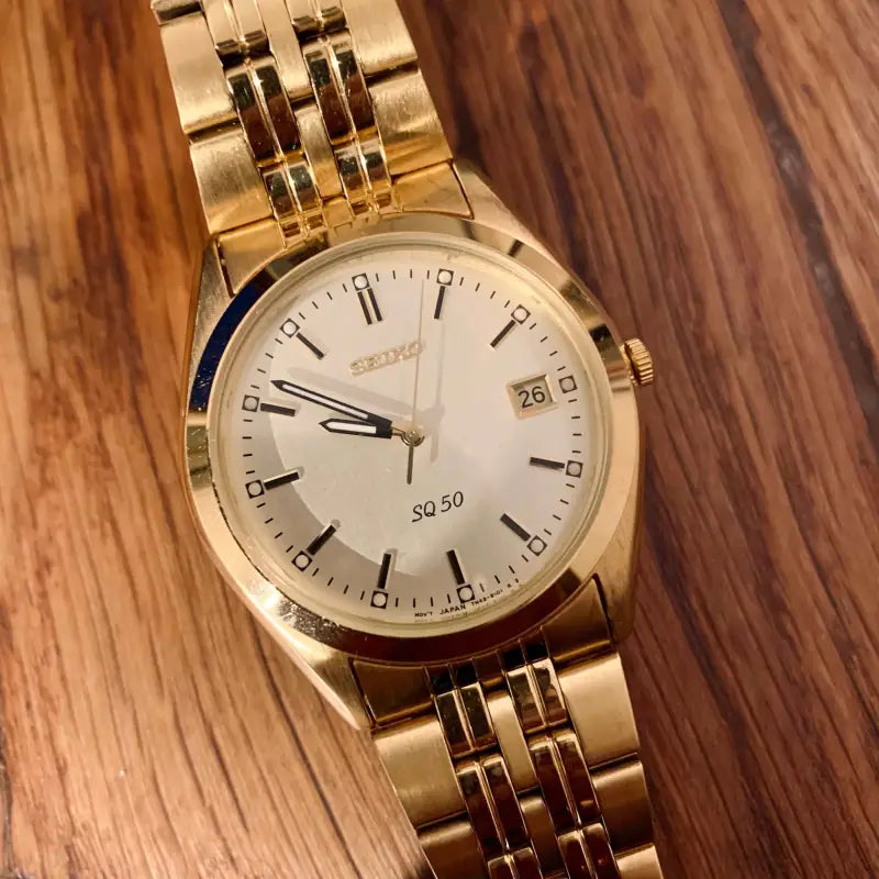 Orologio Seiko vintage placcato Oro Italia 1996 – Dispensa Vintage