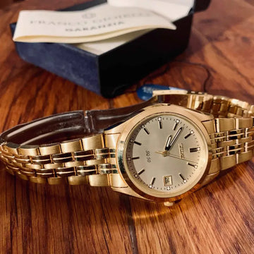 Orologio Seiko vintage placcato Oro - Italia 1996 - Orologi da polso