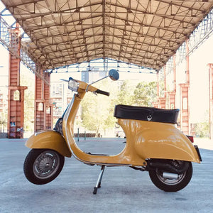 V5b3t Vespa 50 Gialla Piaggio Vespa 50 Special Chrome Yellow Italy