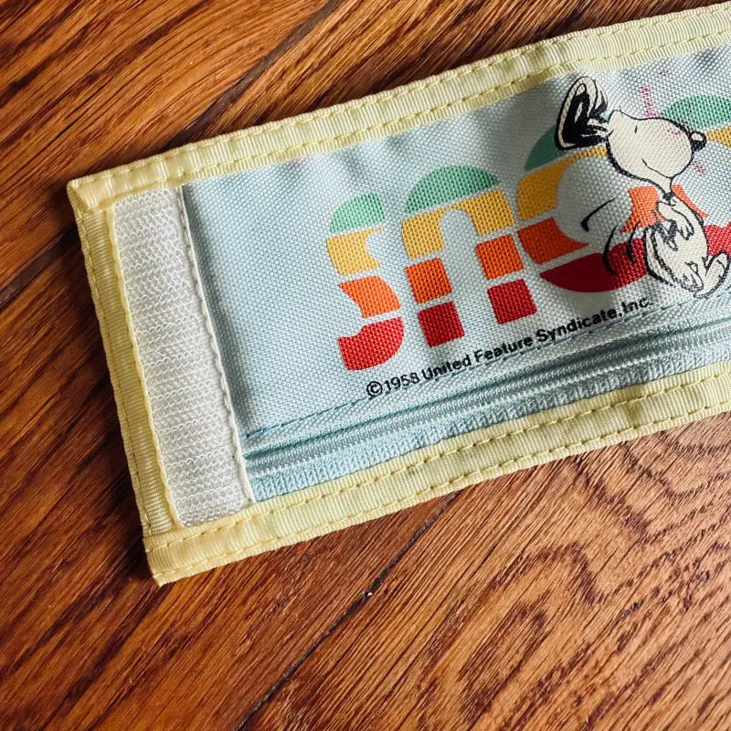Polsino Portafogli Snoopy - Italia 1987 - Accessori
