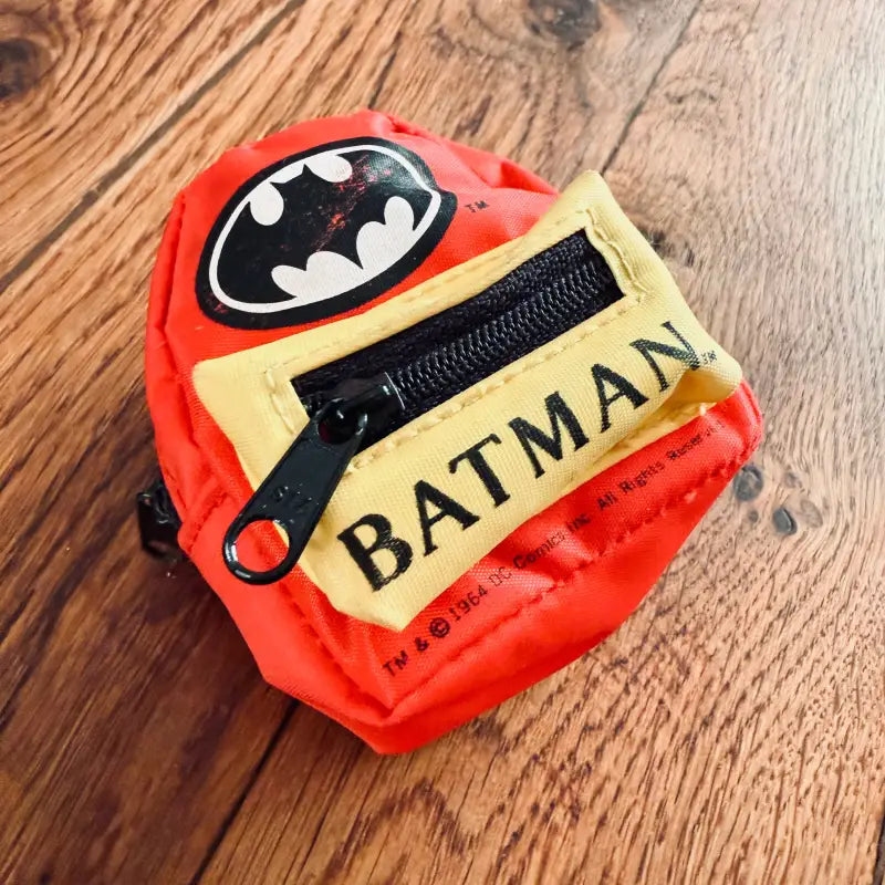 Portachiavi Batman DC Comics Accessorio Zaino Borsa - Italia 2001 - Portachiavi