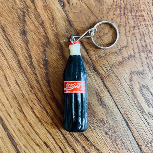 Portachiavi Coca Cola bottiglia Vintage - Spagna 1970 - Portachiavi