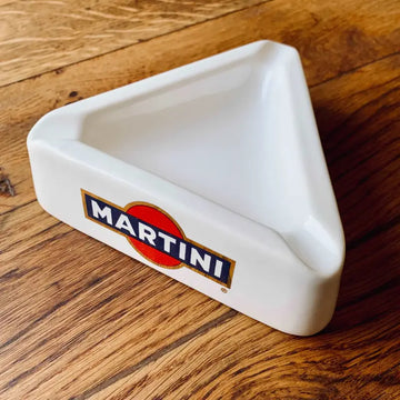 Posacenere ceramica vintage Martini - Italia 1980 - Posacenere