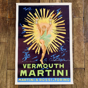 Poster vintage Vermouth ’Martini e Rossi Torino’ - Italia 1980 - Poster