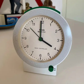 Rara Sveglia ’Kundo Space Timer’ Radio Controlled - Modernariato 1980 - Sveglie