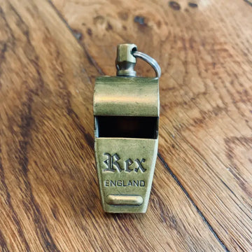 Rex Fischietto Vintage in Ottone - UK 1940 - Fischietto