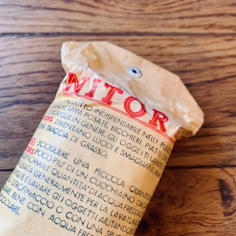 Sapone per Piatti vintage sigillato Nitor S. - Italia 1960 - Sapone