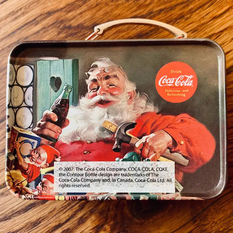 12 Stickers Vintage Coca-Cola - Thème Noël - Autocollants Rétro Années 80/90 - Occasion