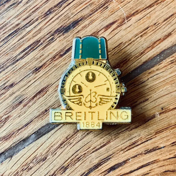 Spilla Vintage Breitling 1884 crono - Italia 1970 - Spille