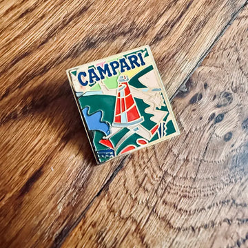 Spilla Vintage Campari Ugo Nespolo - Italia 2000 - Spille