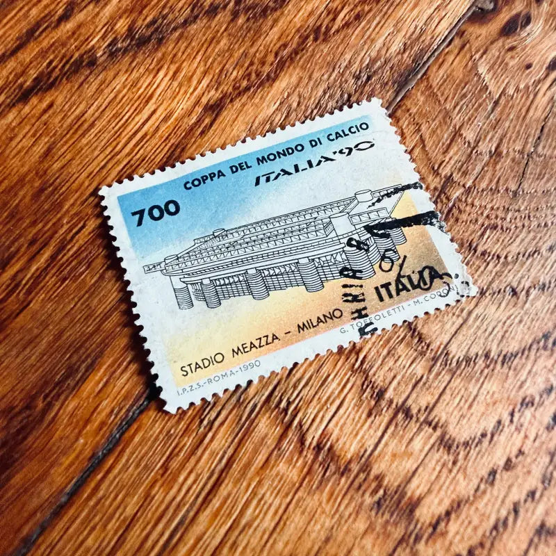 Stadio San Siro Giuseppe Meazza Francobollo Mondiali di Calcio - Italia 1990 - Francobolli