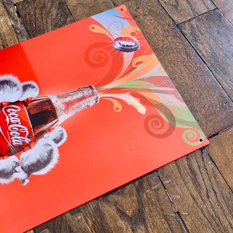 Targa Metallica Pubblicitaria Coca Cola Vintage Con Due Ragazze – Cartello Retro Per Pub, Cucina E Garage – Formato A4 (200 X 280 Mm) - 4