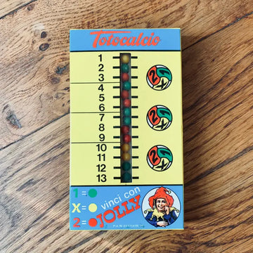 Totocalcio Gioco Vinci con Jolly Totip Enalotto - Italia 1985 - Giochi da tavolo