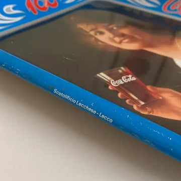 Vassoio Vintage Anniversario 100 anni Coca Cola - 1986 - Vassoi