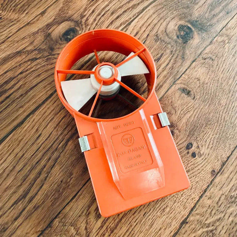 Ventilatore Portatile Arancione F.lli Pagani Milano - Italia 1975 - Ventilatori