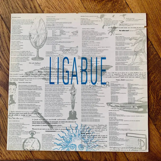 Vinile ’Ligabue - Luciano Ligabue’ Wea Warner Music 90317 15601 Prima Stampa - Italia 1990 - Vinile