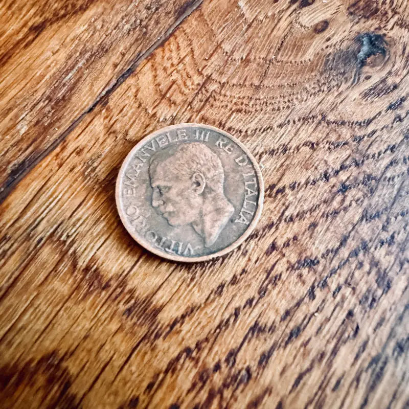 Vittorio Emanuele III Moneta 10 Centesimi Lire Api - Italia 1921 - Monete