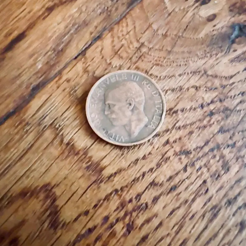 Vittorio Emanuele III Moneta 10 Centesimi Lire Api - Italia 1921 - Monete