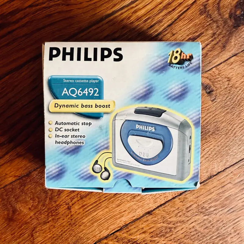 Walkman Vintage Philips AQ6492 Dynamic Bass Boost Cina 1999 Walkman